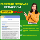 PROJETO DE EXTENSÃO I - PEDAGOGIA LICENCIATURA - OPÇÃO 3