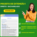 PROJETO DE EXTENSÃO I - DIREITO BACHARELADO