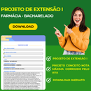 PROJETO DE EXTENSÃO I - FARMÁCIA BACHARELADO