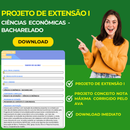 PROJETO DE EXTENSÃO I CIÊNCIAS ECONÔMICAS - BACHARELADO